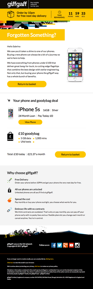 GiffGaff - blog