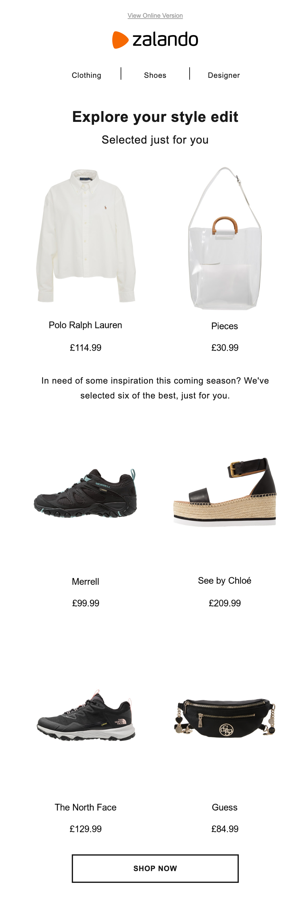 zalando guess shoes